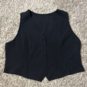 SHEIN Classic Black Women's Vest